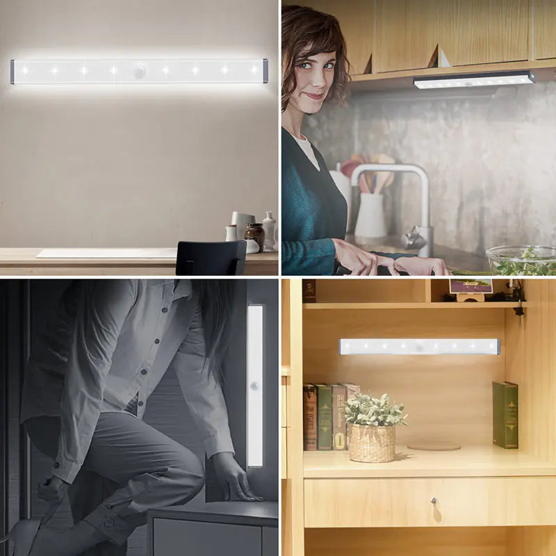 USB Rechargeable LED Motion Sensor Cabinet Light